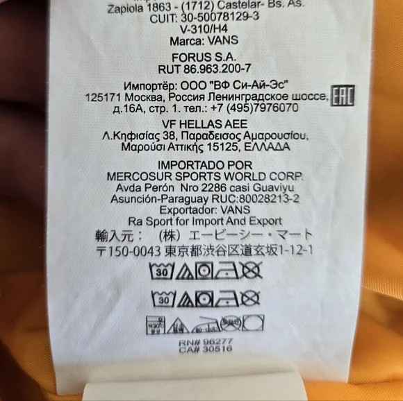 Vans "Boom Boom" Hooded Bomber Jacket, M - Picture 8 of 12